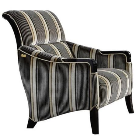 Striped Fabric Bergere