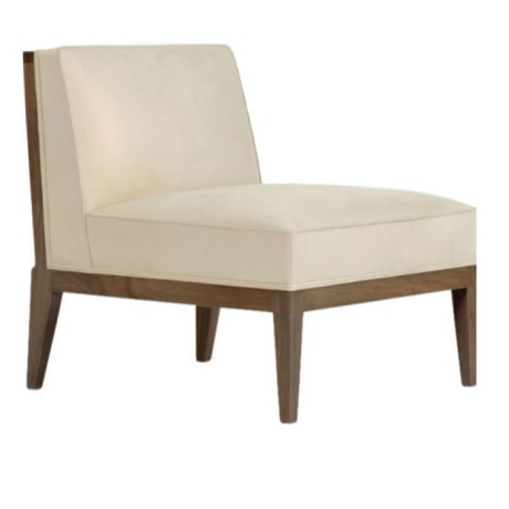 Antiqued Wooden Modern Bergere