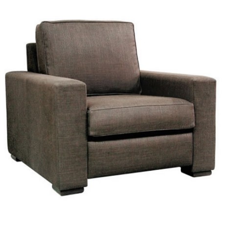 Modern Bergere with Linen Fabric