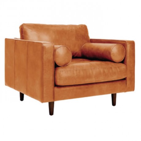 Modern Bergere with Sausage Cushion 