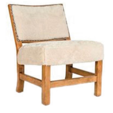 Naturel Wooden Bergere