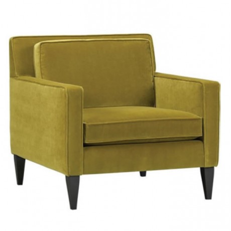 Modern Bergere with Retro Legs