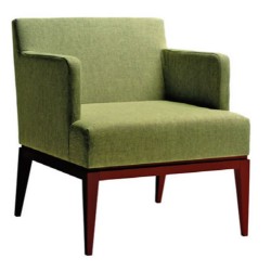 Yeşil Keten Kumaşlı Berjer Yeşil Keten Kumaşlı Berjer