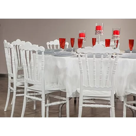 Trend White Napoleon Stuhl