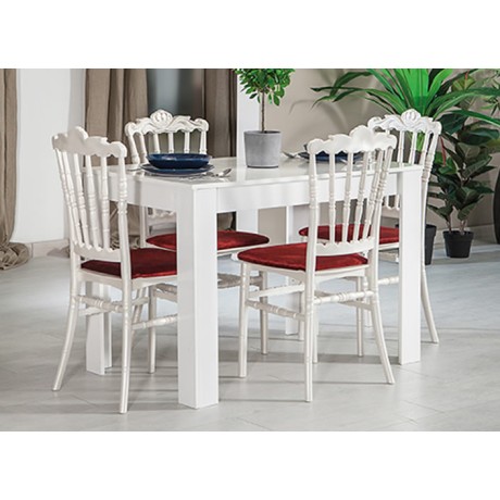 2021 Trend White Napoleon Chair