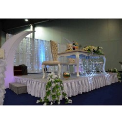 Nikah Masası Sandalyesi Takımı Nikah Şahidi Puflu Nikah Masası Sandalyesi Takımı Nikah Şahidi Puflu
