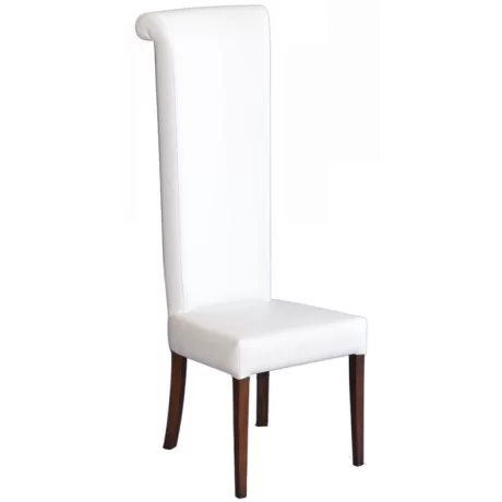 White Leather Bridal Groom Wedding Chair White Leather Bridal Groom Wedding Chair