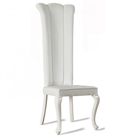 Lukens Wedding Chair with White Fabric