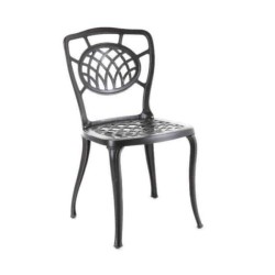 Хотел Garden Garden Черен боядисан отливен стол