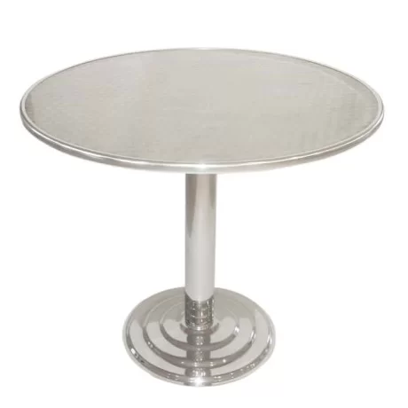 Stainless Round Outdoor Table Stainless Round Outdoor Table