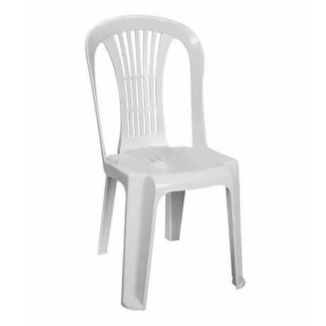 White Plastic Wedding Hall Chair