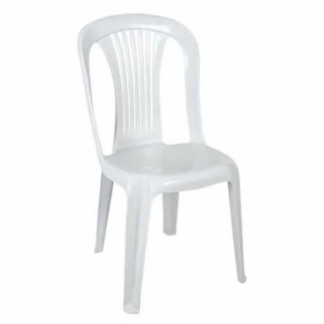 Beyaz Plastik Kolsuz Sandalye Beyaz Plastik Kolsuz Sandalye