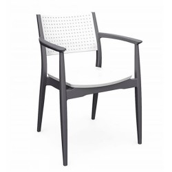 Gray Anthracite Armchair Chair Restaurant Hotel Cafe Kollu Chair Gray Anthracite Armchair Chair Restaurant Hotel Cafe Kollu Chair