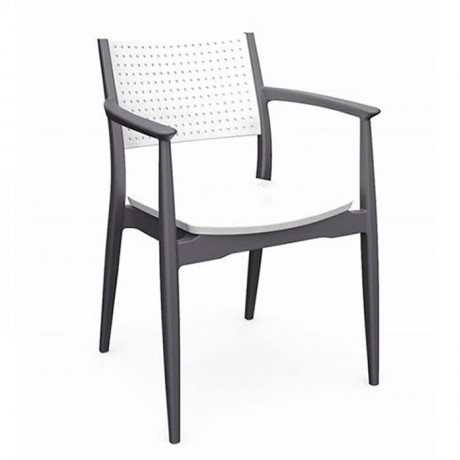 Gray Anthracite Armchair Chair Restaurant Hotel Cafe Kollu Chair