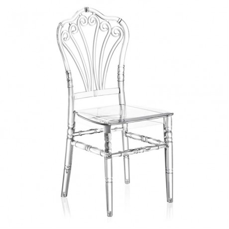 Lightweight Transparent Wedding Hall Chair