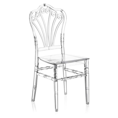 Lightweight Transparent Wedding Hall Chair