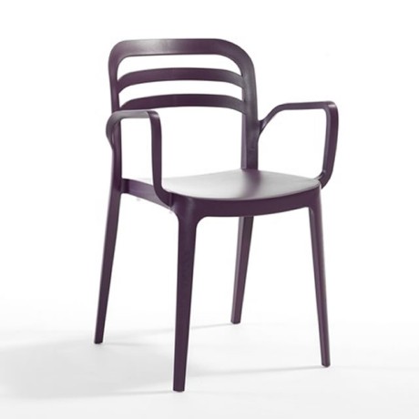 Polypropylene Plastic Chair With Arm