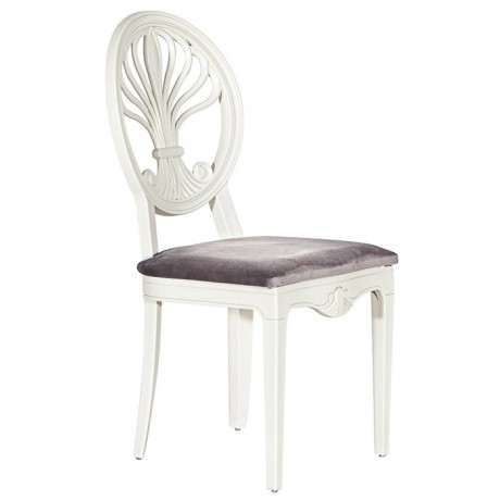 Krem Plastik Wedding Hall Kitchen Lounge Chair