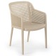 Knitting Pattern Polypropylene Plastic Chair