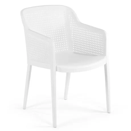 Chaise en plastique polypropylène à motifs tricotés Chaise en plastique polypropylène à motifs tricotés