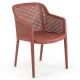 Chaise en plastique polypropylène à motifs tricotés Chaise en plastique polypropylène à motifs tricotés