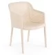 Chaise en plastique polypropylène à motifs tricotés Chaise en plastique polypropylène à motifs tricotés