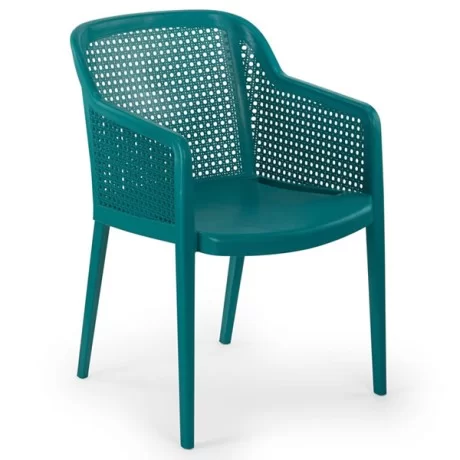 Chaise en plastique polypropylène à motifs tricotés Chaise en plastique polypropylène à motifs tricotés