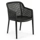 Chaise en plastique polypropylène à motifs tricotés Chaise en plastique polypropylène à motifs tricotés