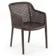Chaise en plastique polypropylène à motifs tricotés Chaise en plastique polypropylène à motifs tricotés