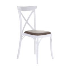 Kunststoff Cross Thonet Stuhl