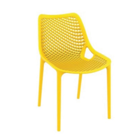 Yellow Wired Garden Chair Yellow Wired Garden Chair