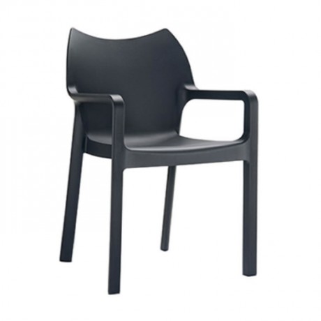 Black Garden Plastic Chair