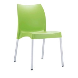 Green Plastic Cafe Chair Green Plastic Cafe Chair