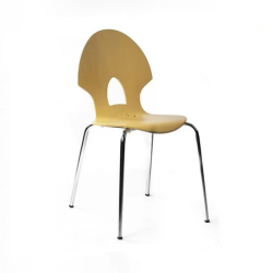 Dark Yellow Modern Metal Leg Monoblock Chair 1st Quality Dark Yellow Modern Metal Leg Monoblock Chair 1st Quality