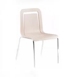 Krem Monoblok Sandalye İmalatı
