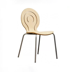 Patterned Backed Monoblock Chair Patterned Backed Monoblock Chair