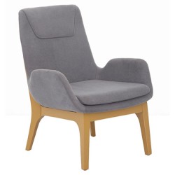 Mavi Kumaş Döşemeli Poliüretan Berjer Mavi Kumaş Döşemeli Poliüretan Berjer