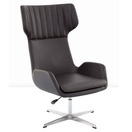 Black Leather Lobby Polyurethane Bergere Black Leather Lobby Polyurethane Bergere