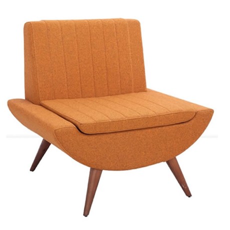 Orange Sliced Modern Polyurethane Bergere Orange Sliced Modern Polyurethane Bergere