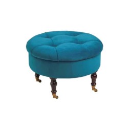 نیمکت پاف بلند چرم قهوه ای نیمکت پاف بلند چرم قهوه ای