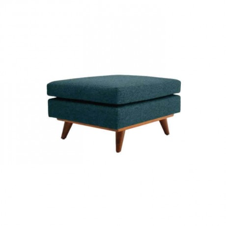 Fabric Square Ottoman