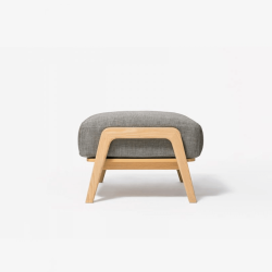 Beyaz Deri Döşemeli Torna Ayaklı Puf Beyaz Deri Döşemeli Torna Ayaklı Puf