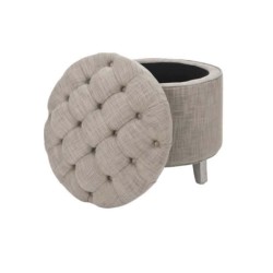 پاف پای چوبی قطعه زرد پاف پای چوبی قطعه زرد