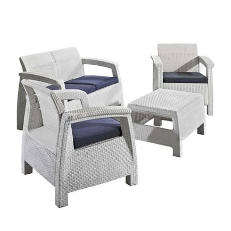 Weiß Rattan Injection Hotels Sitz Weiß Rattan Injection Hotels Sitz