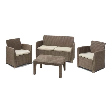 Double Rattan Injection Hotel Garden Set