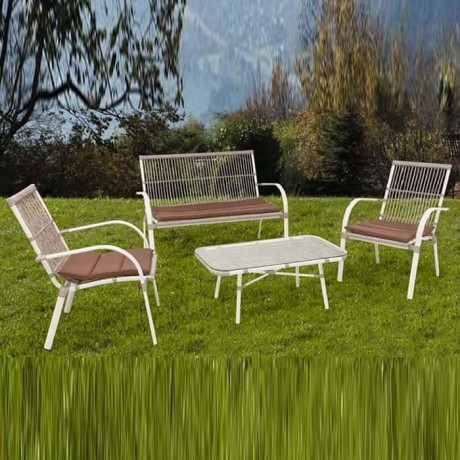 Rattan Braided Seating Group