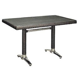 Dikdörtgen 80x140cm Rattan Masa Dikdörtgen 80x140cm Rattan Masa
