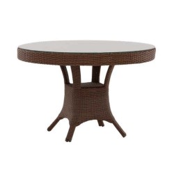 Yuvarlak Rattan Restoran Bahçe Masası Yuvarlak Rattan Restoran Bahçe Masası