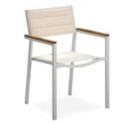 Alüminyum Polyester Statik Boyalı Termoplastik Rattan Sandalye
