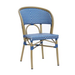 Beige Farbe Rattan Injektionsstuhl